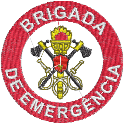 Matriz de Bordado Brigada de Emergência 